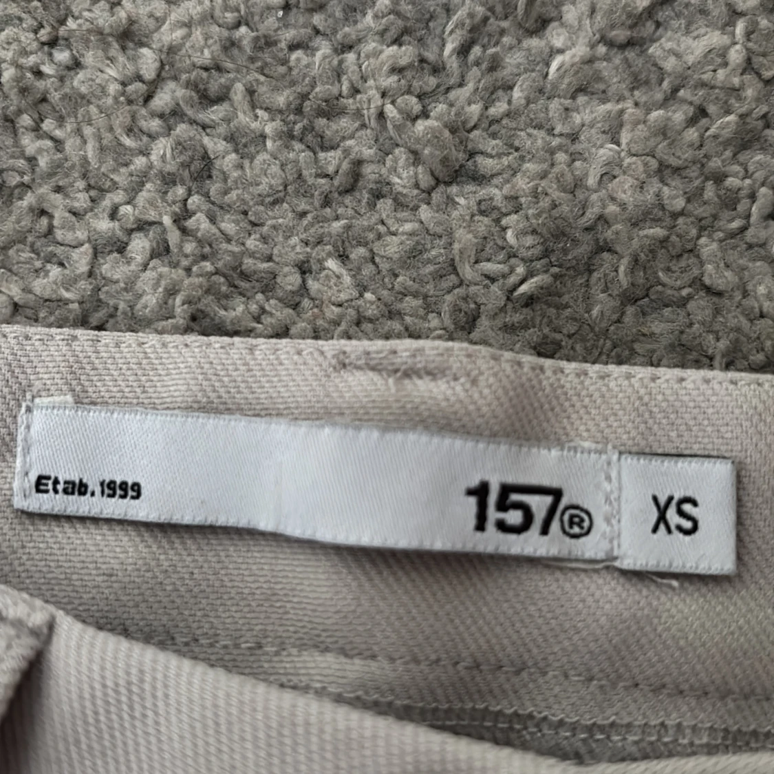 Grå/beigea kostymbyxor  - 2