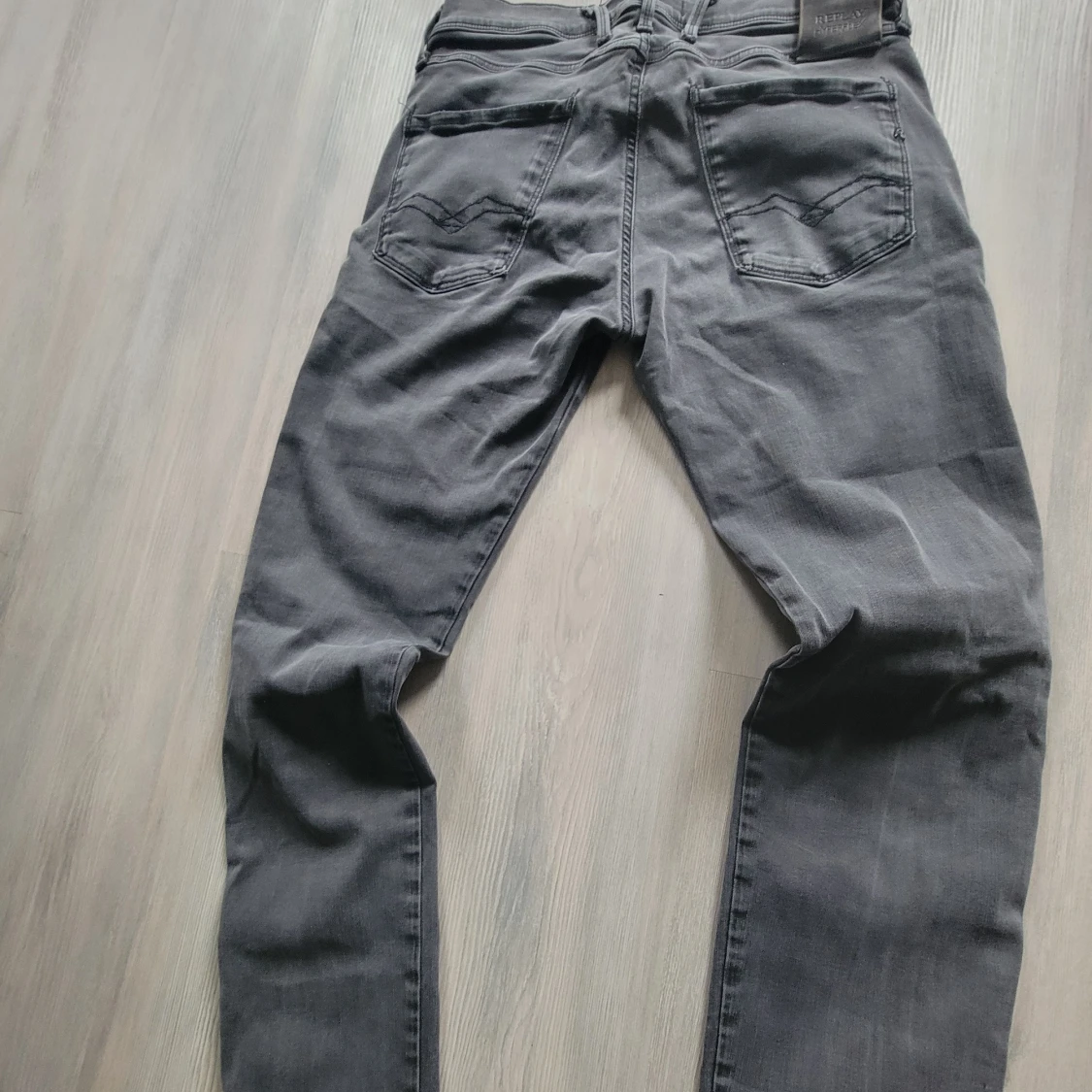 Grå Replay Anbass Hyperflex jeans - 2