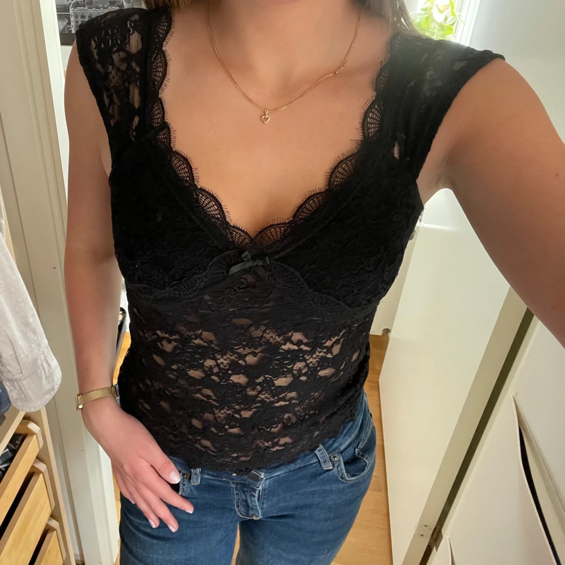 Svart spetslinne från Design by Si