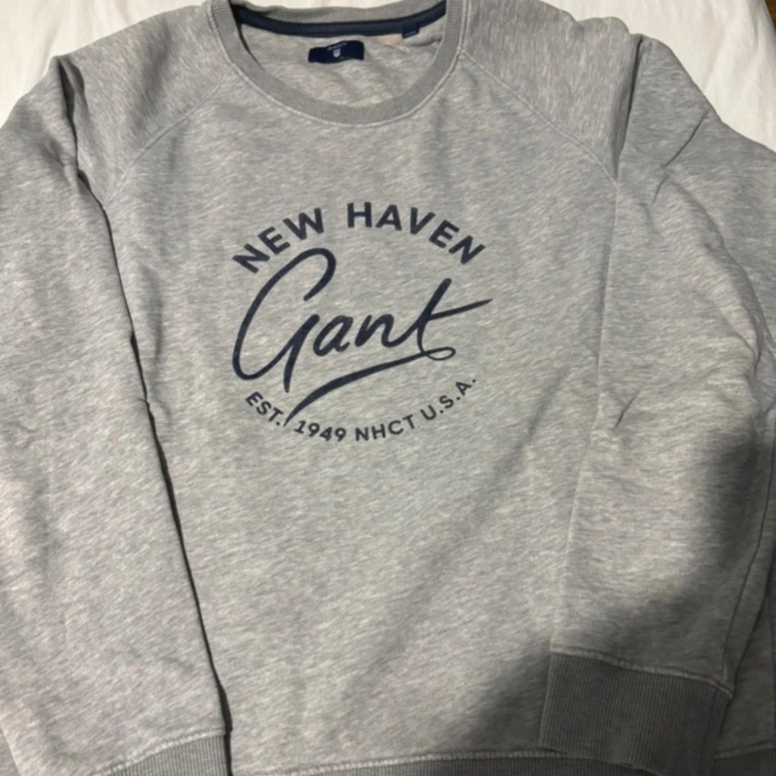 Grå sweatshirt från Gant