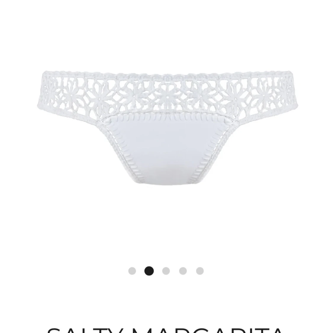 Vit virkad bikini från Meow - 2