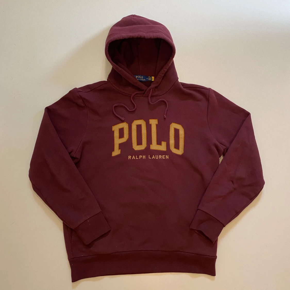 Vinröd Ralph lauren hoodie
