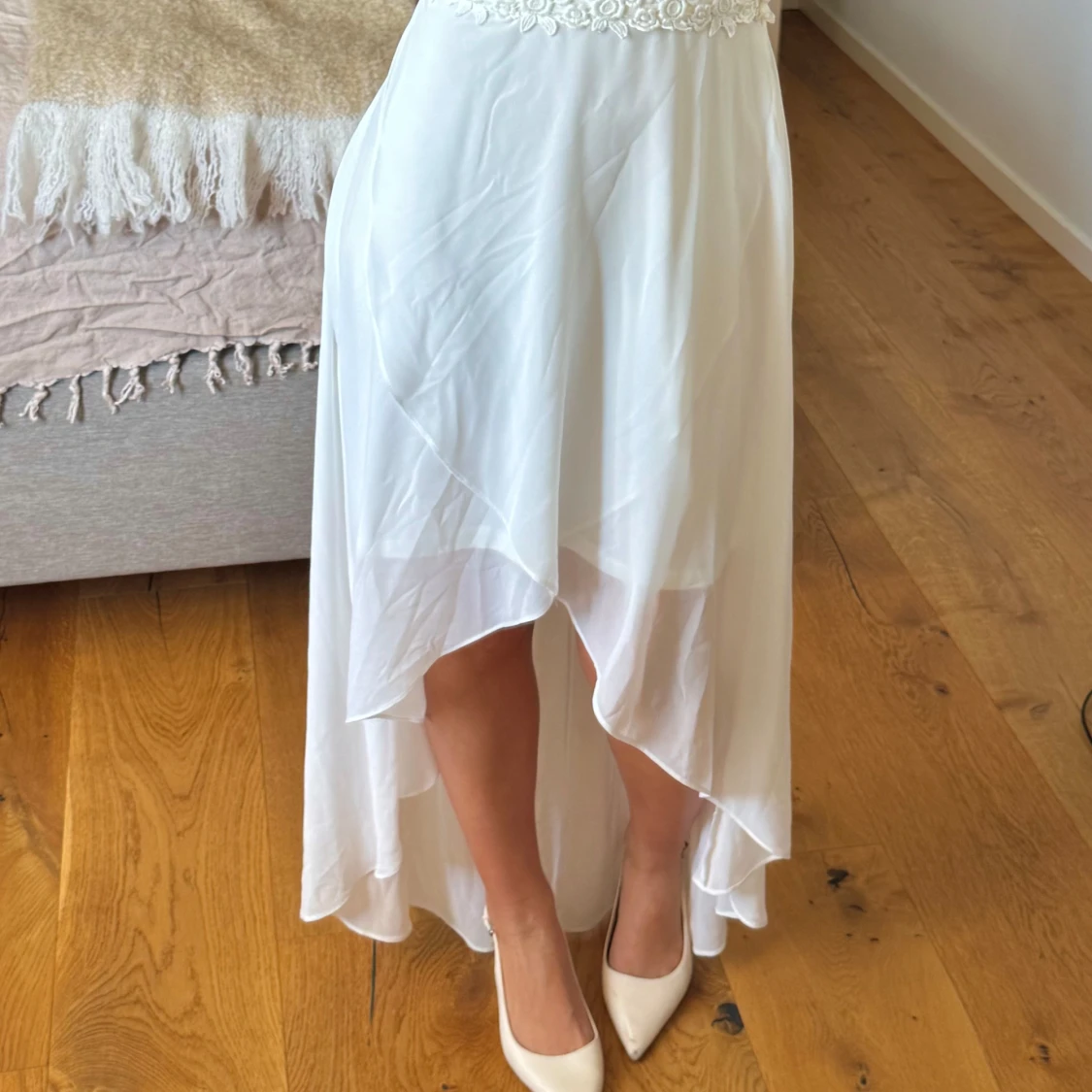 Vit klänning - 4
