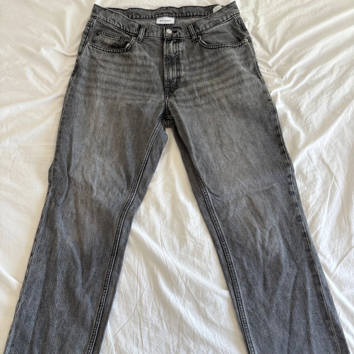 Grå jeans från Vaillent, rak modell