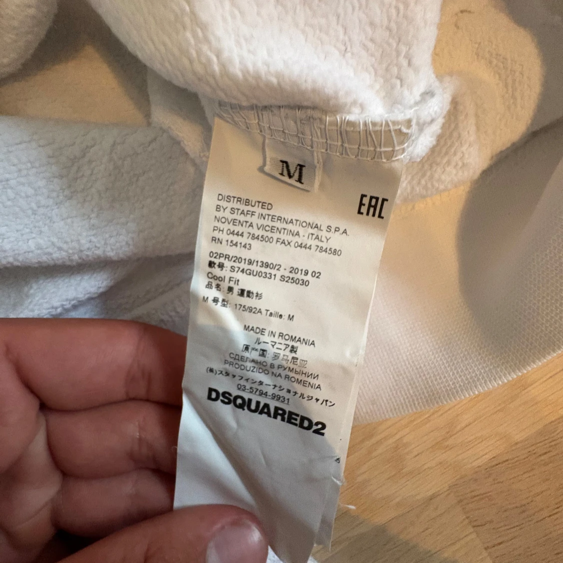 Nysick Vit sweatshirt från Dsquared2 - 2