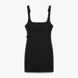 Populär zara klänning!  - Populär helt slutsåld rosett klänning från zara! Använd en gång! 🤍