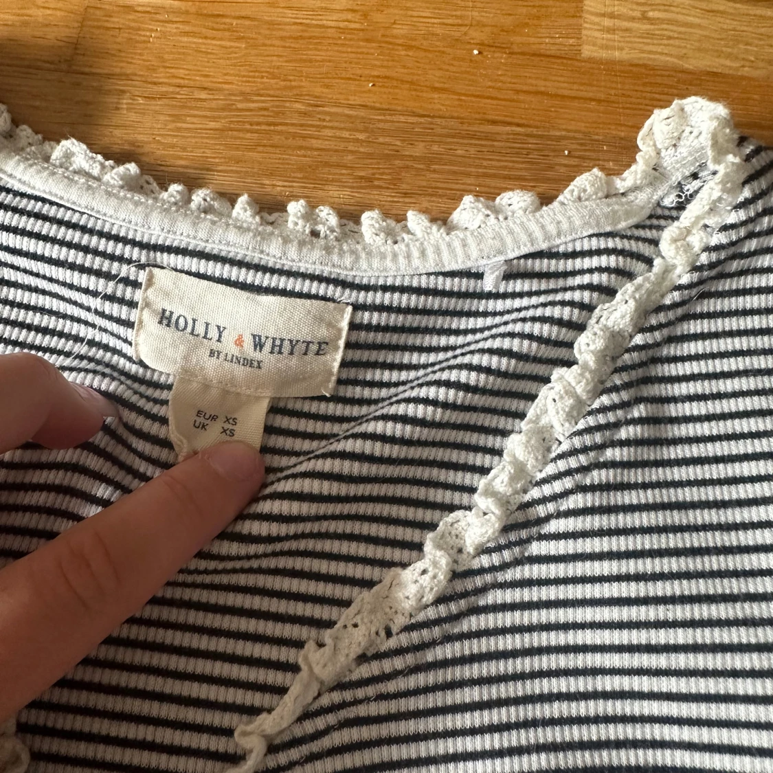 Randig långärmad topp Holly & Whyte - 1