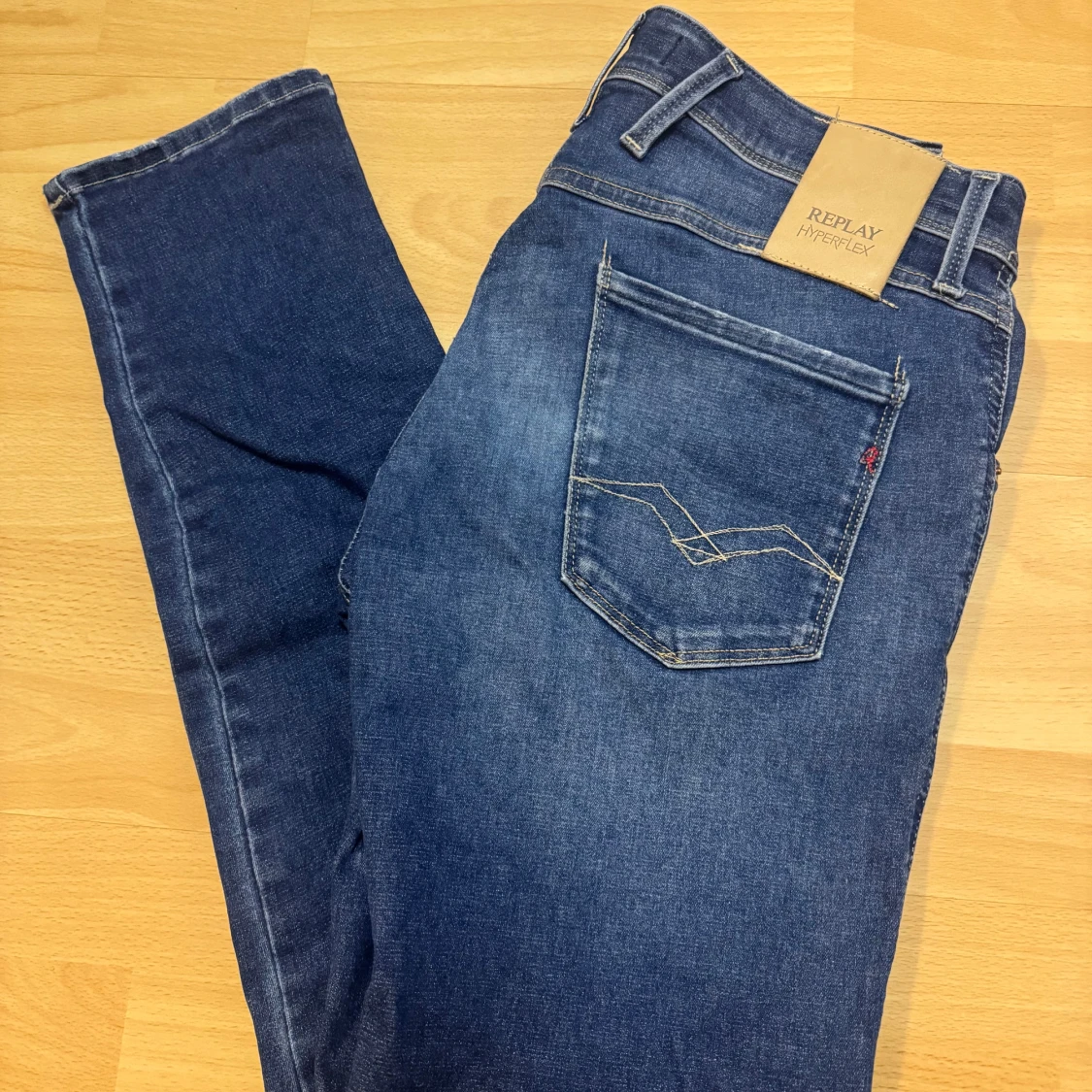 Replay Anbass Hyperflex jeans blå - 2