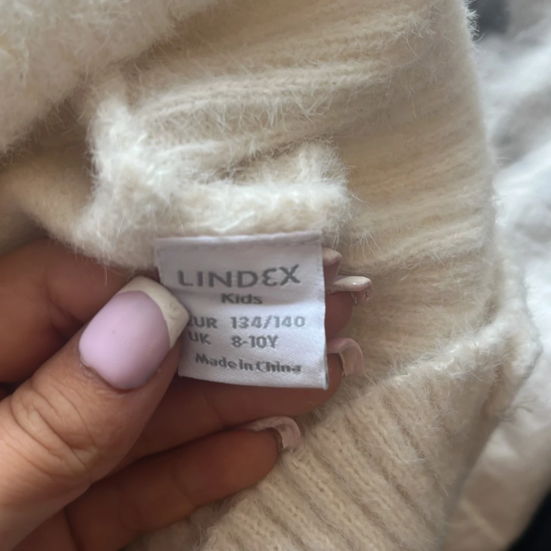 Vit polotröja från Lindex Kids - 3