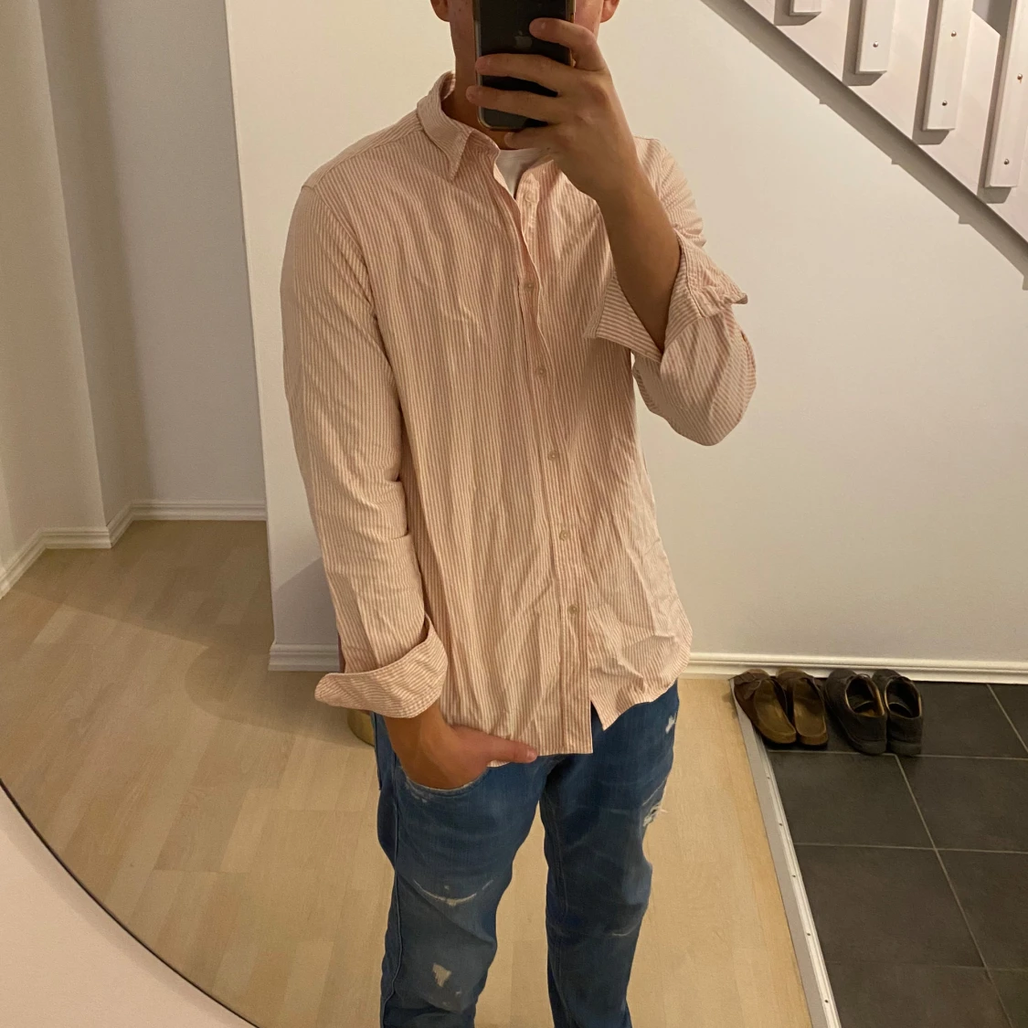 Randig skjorta från Massimo Dutti