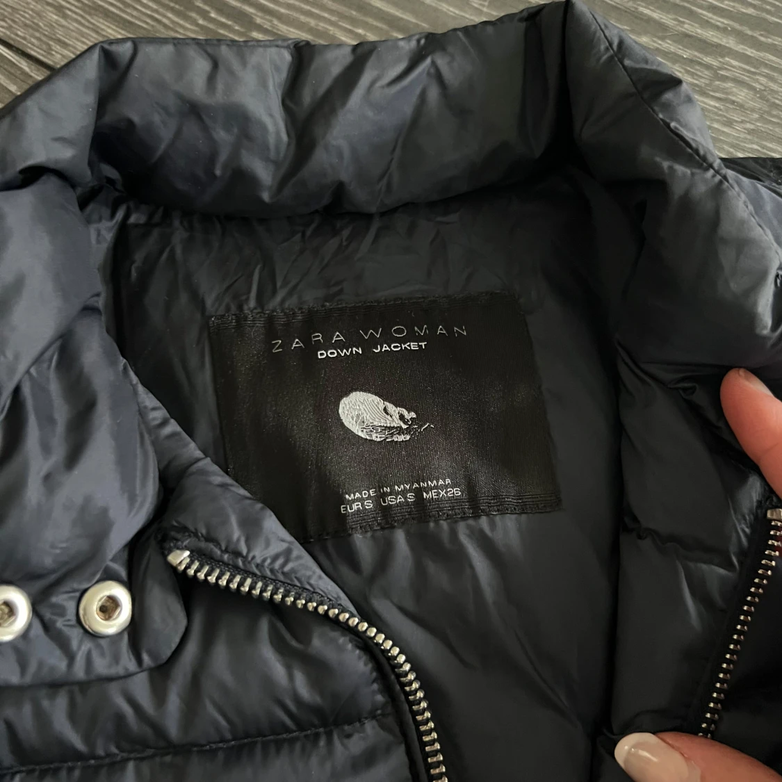 Marinblå väst från Zara Woman - 2