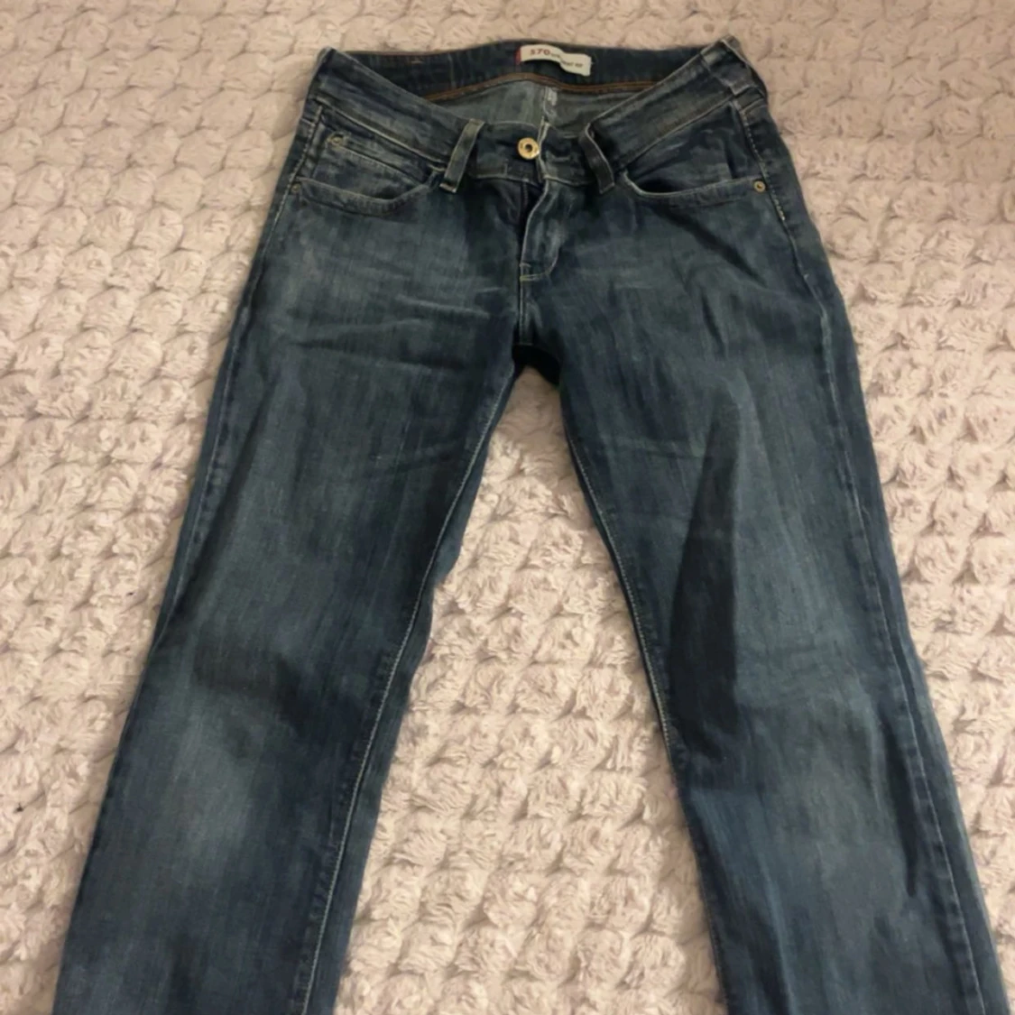 Levi's 570 Straight Fit jeans blå - 1
