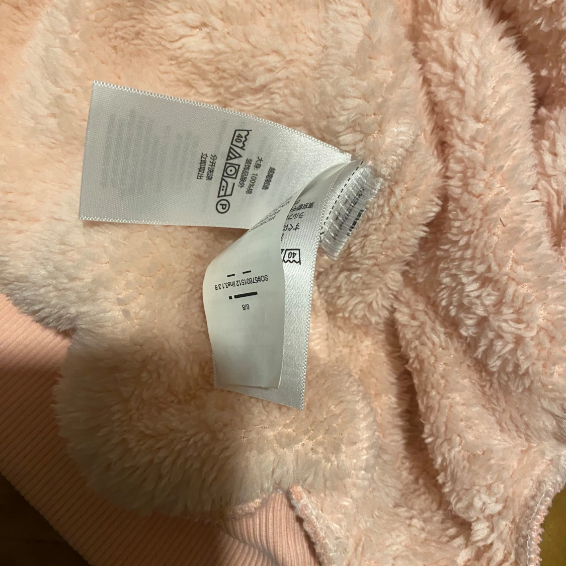 Ljusrosa fleece hoodie Polo Ralph Lauren - 3