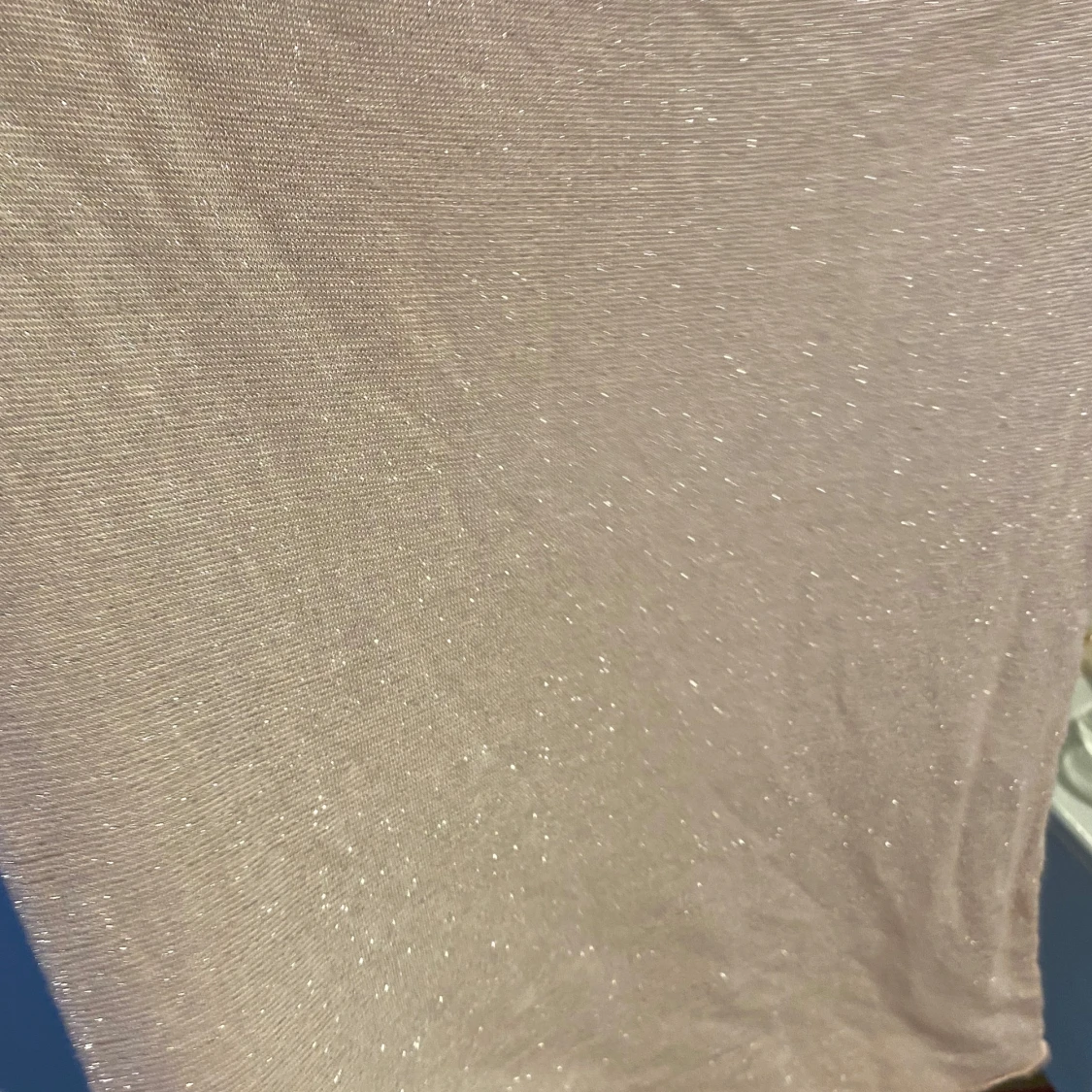 Glittrig långärmad topp - 1