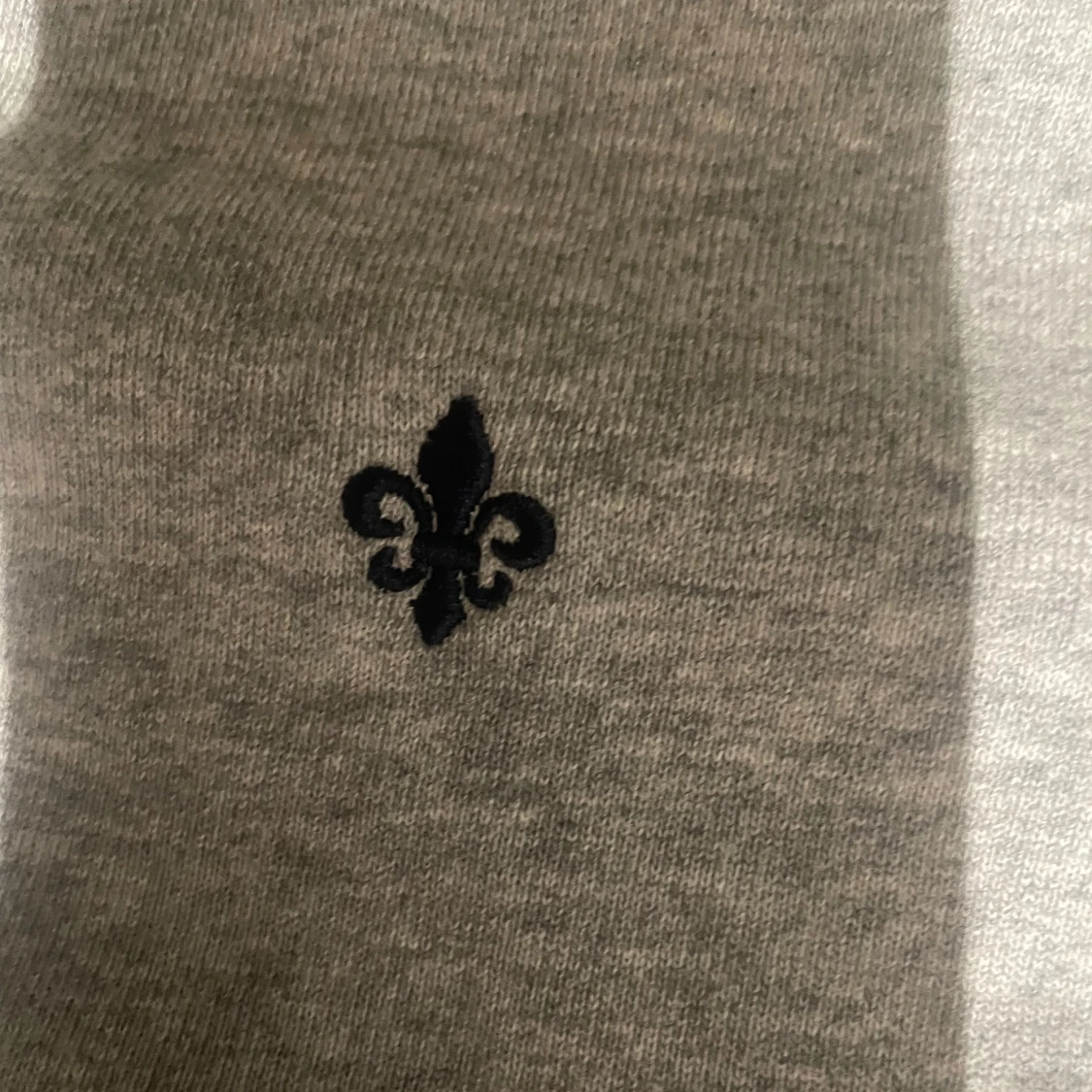 Grå hoodie från Morris med dragkedja - 2