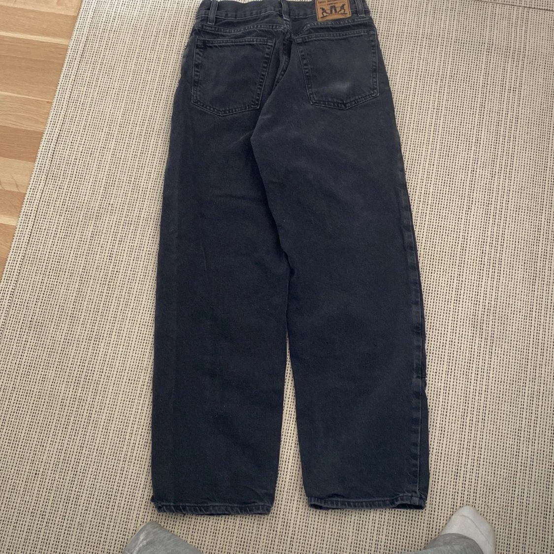 Svarta wide jeans Sweet SKTBS XXS - 1