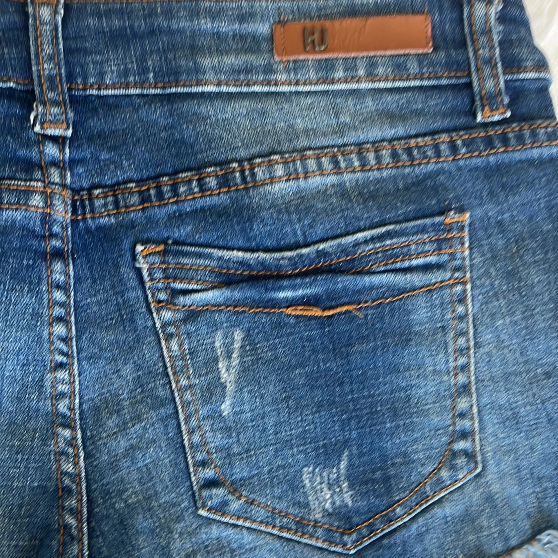 Blå jeansshorts från Hidee - 4