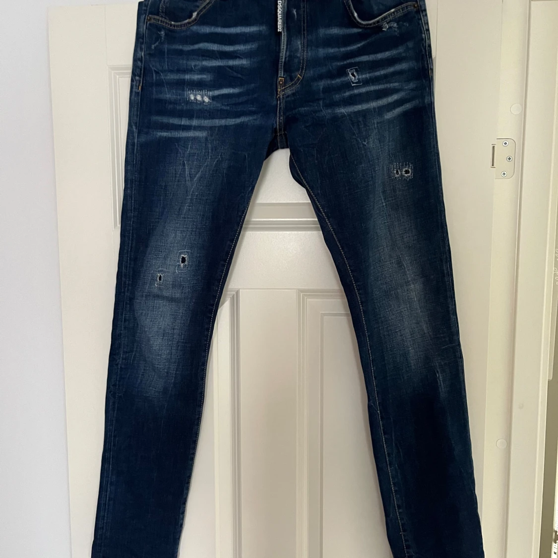 Dsquared2 blå skinny jeans herr