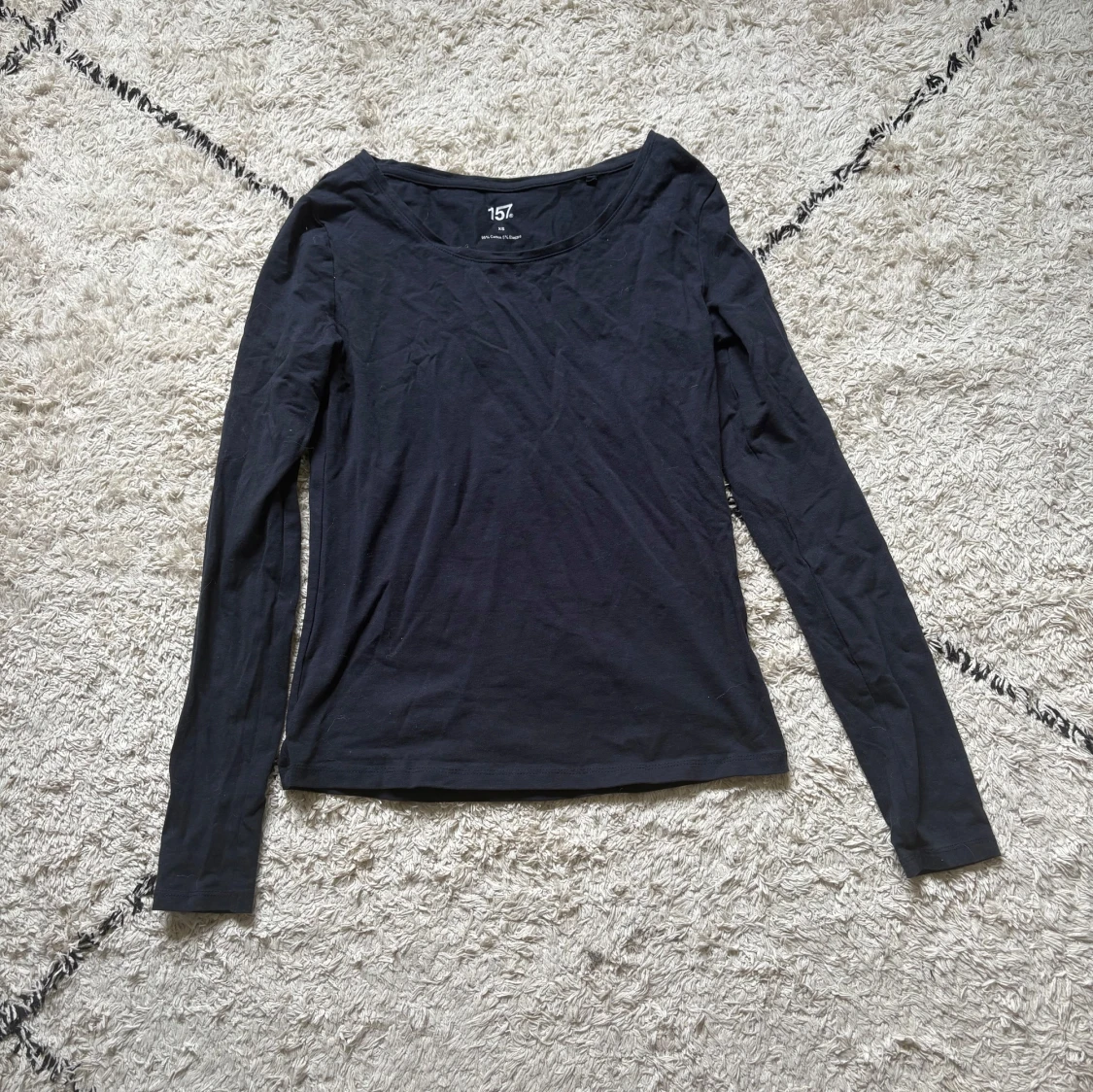 Svart långärmad topp från Lager 157