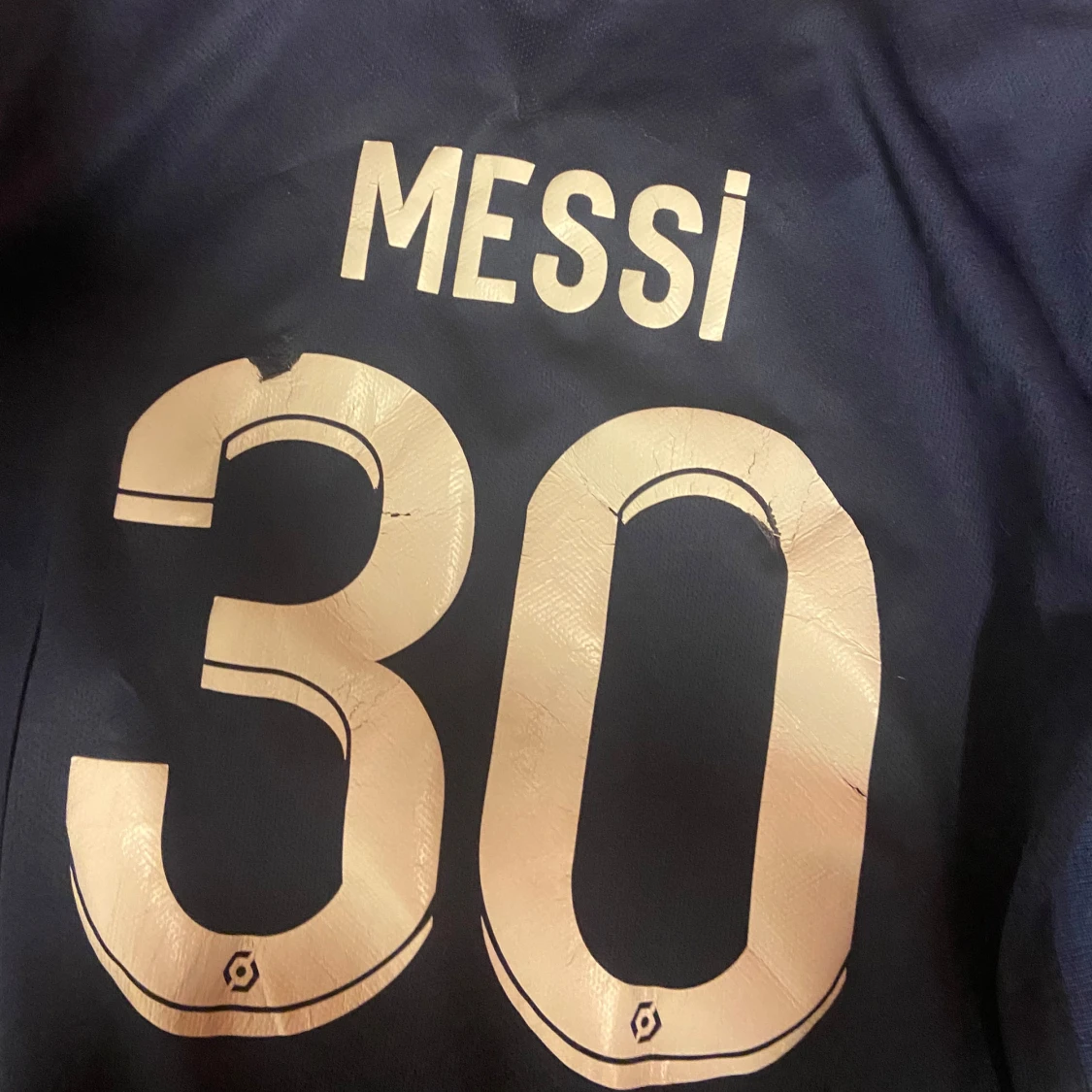 PSG Messi #30 marinblå matchtröja - 1