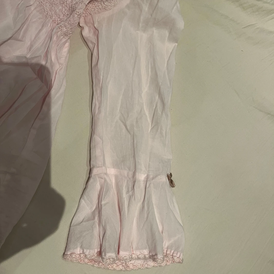 Odd Molly ljusrosa blus med rosett - 3