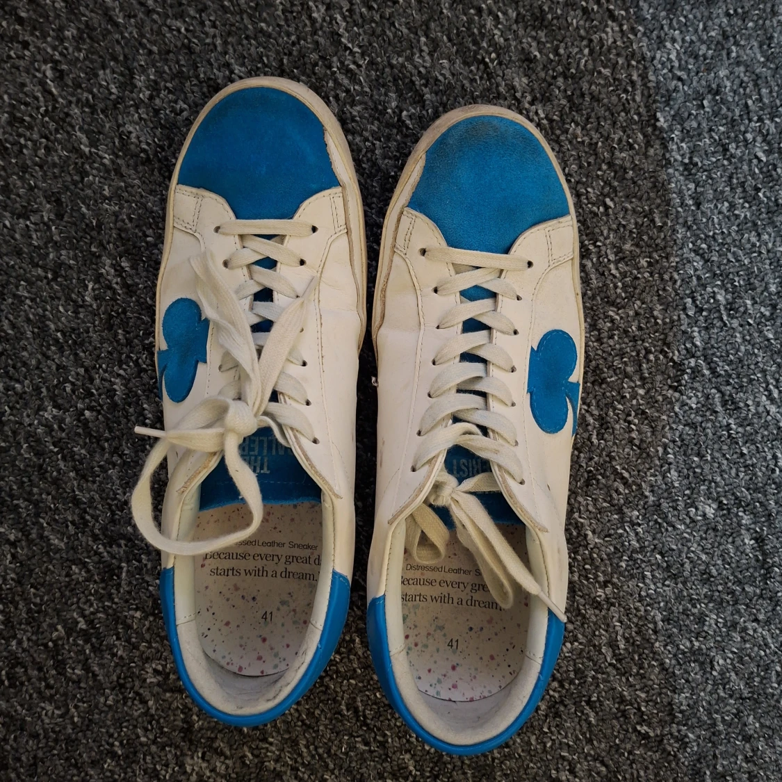 Blå och vita sneakers från The Gallerist strl 41 - 4