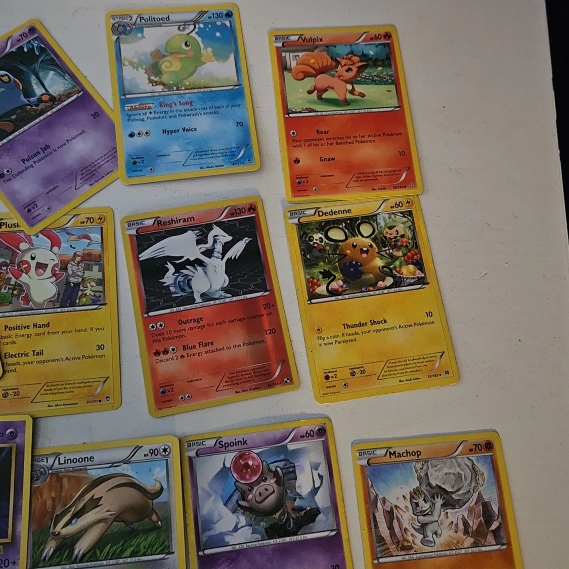 Samling Pokémonkort med blandade karaktärer - 1