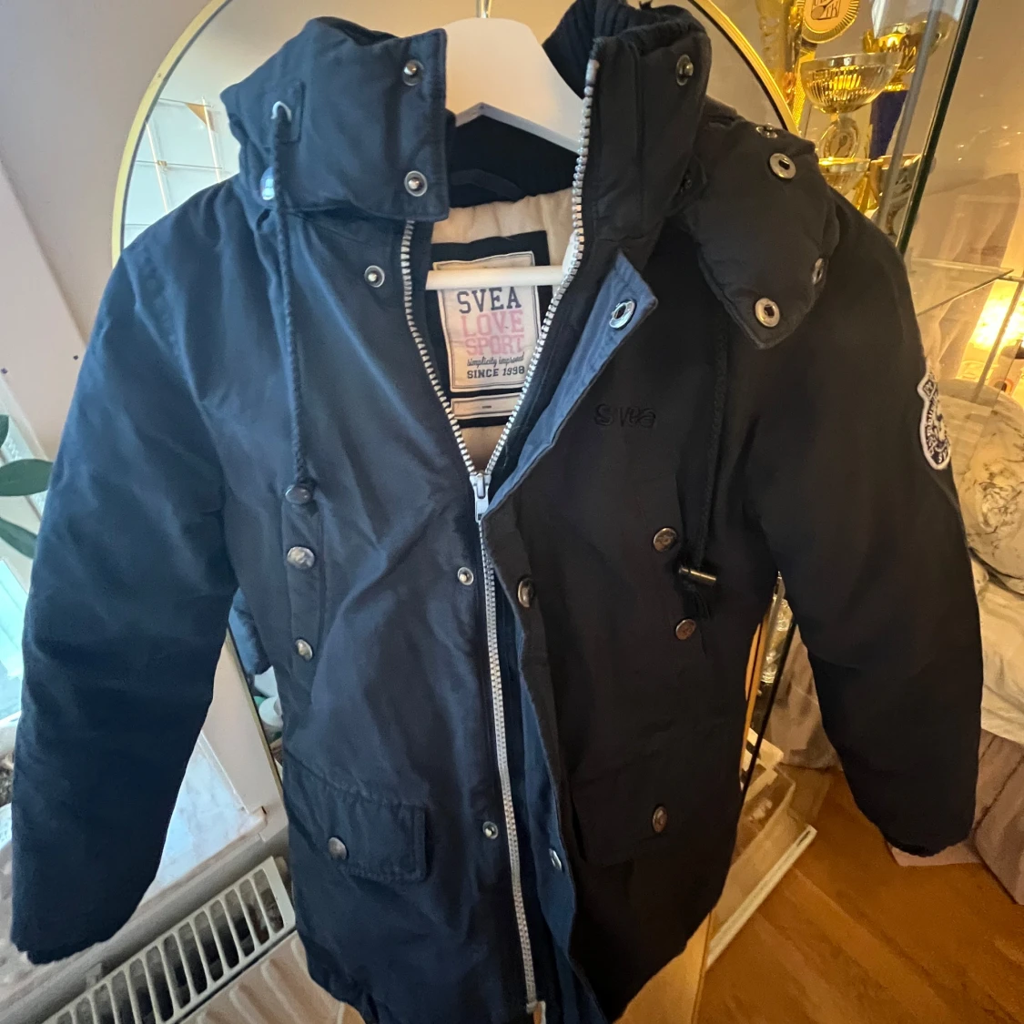 Svart parkajacka från SVEA - 3