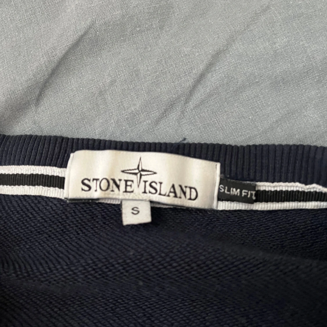 Mörkblå sweatshirt från Stone Island - 1