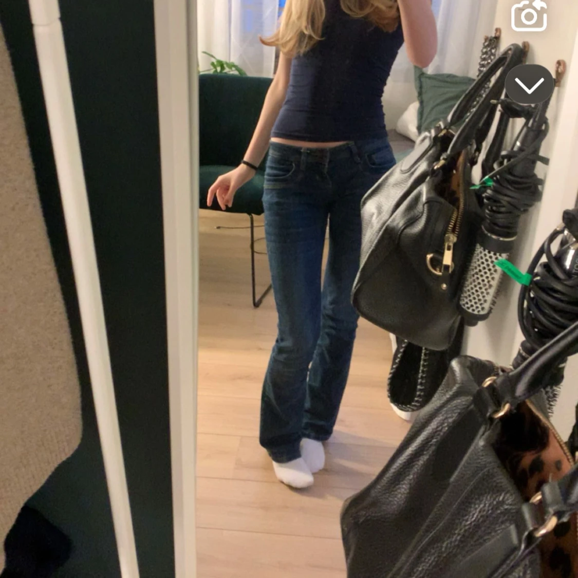 Mörkblå ltb jeans - 1