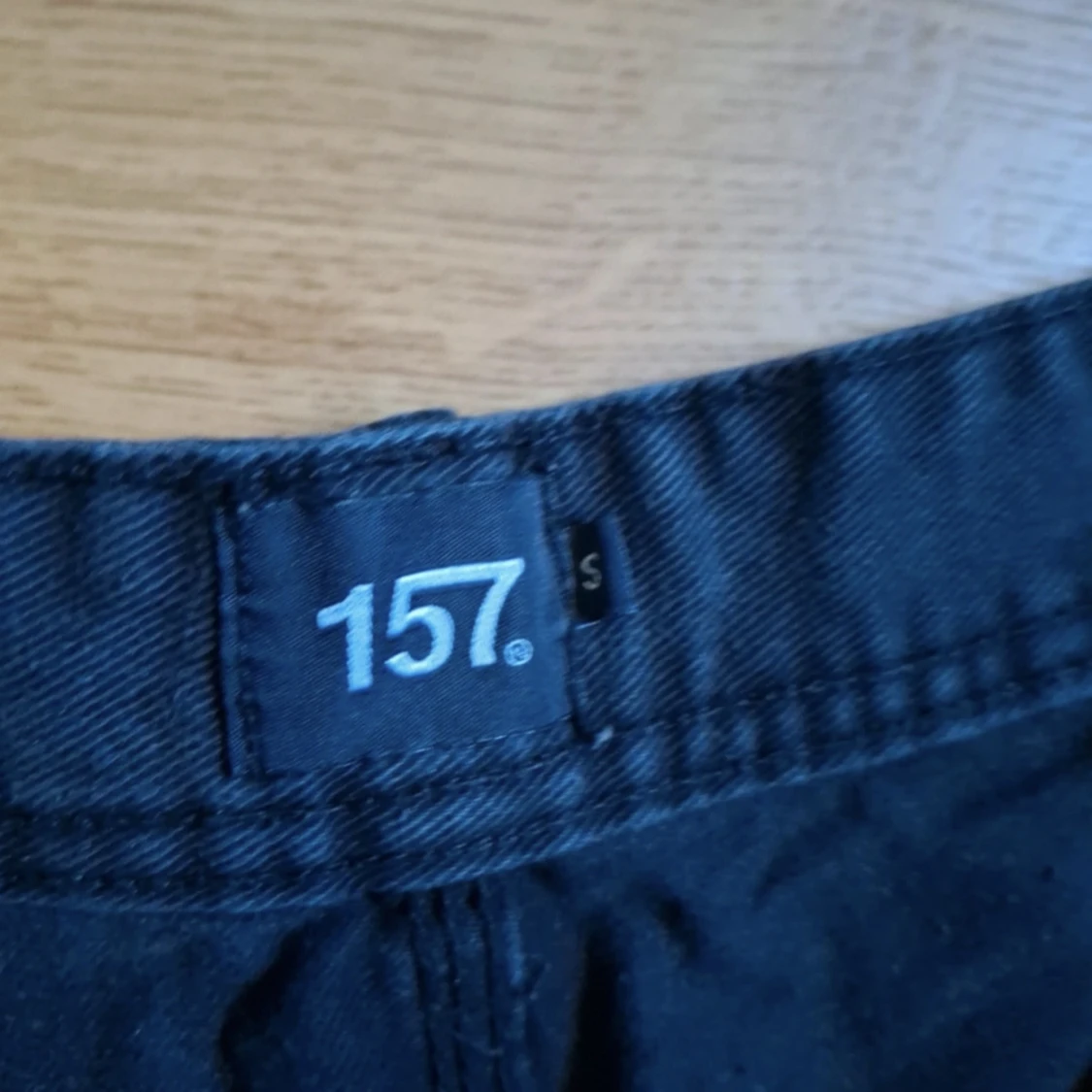 Svarta cargobyxor från 157 - 2