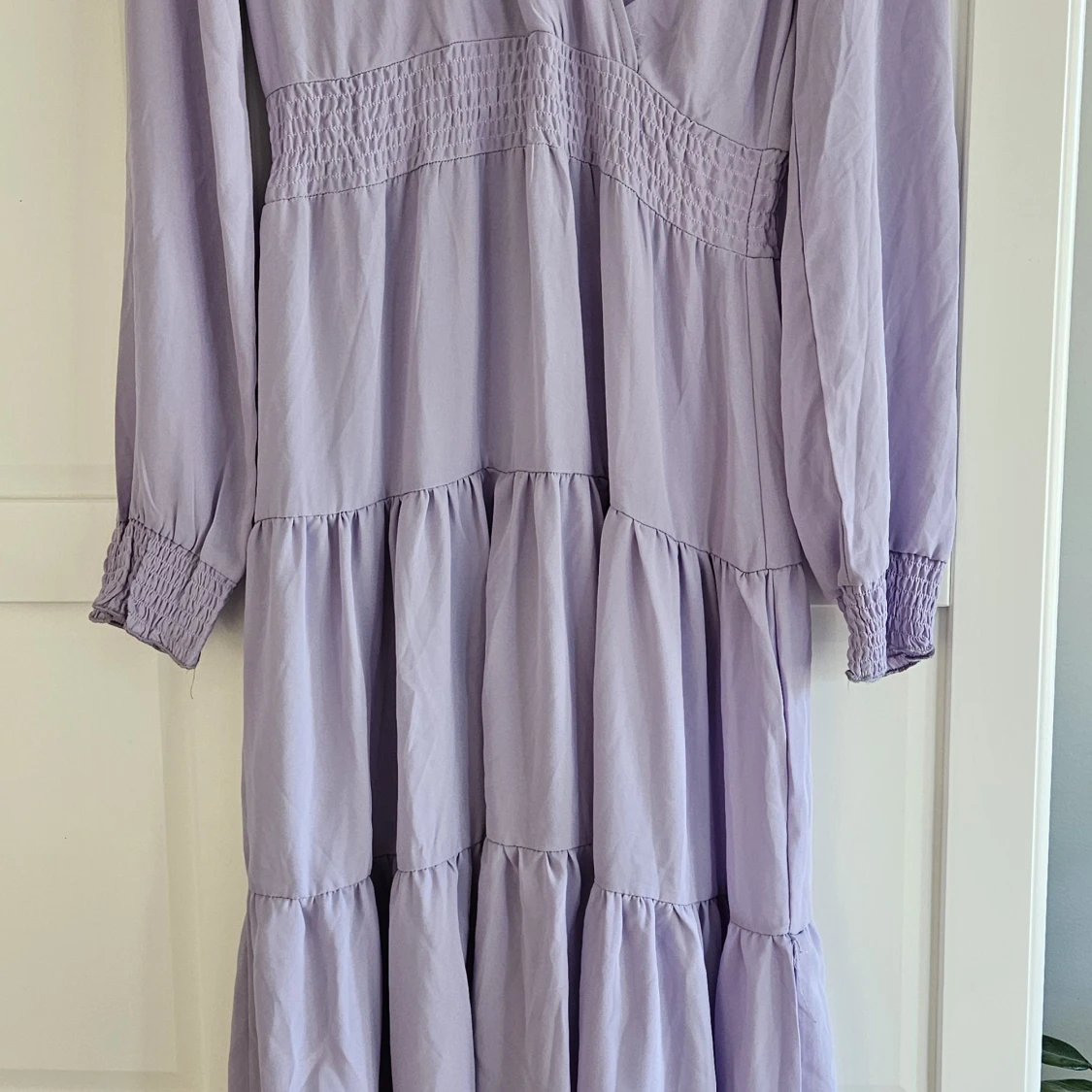 Ljuslila långklänning från Zink