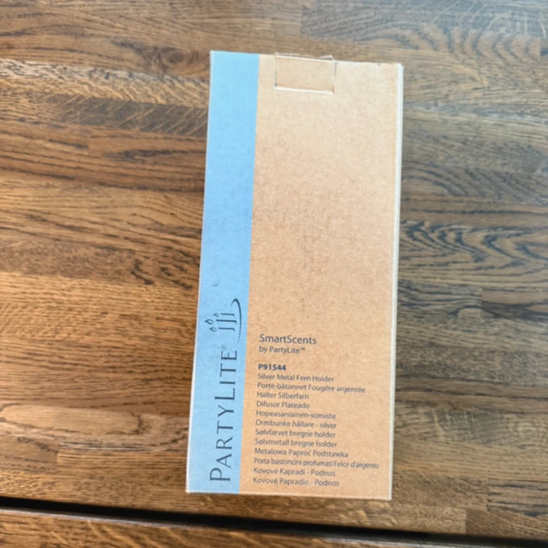 PartyLite silverfärgad metallställning - 1