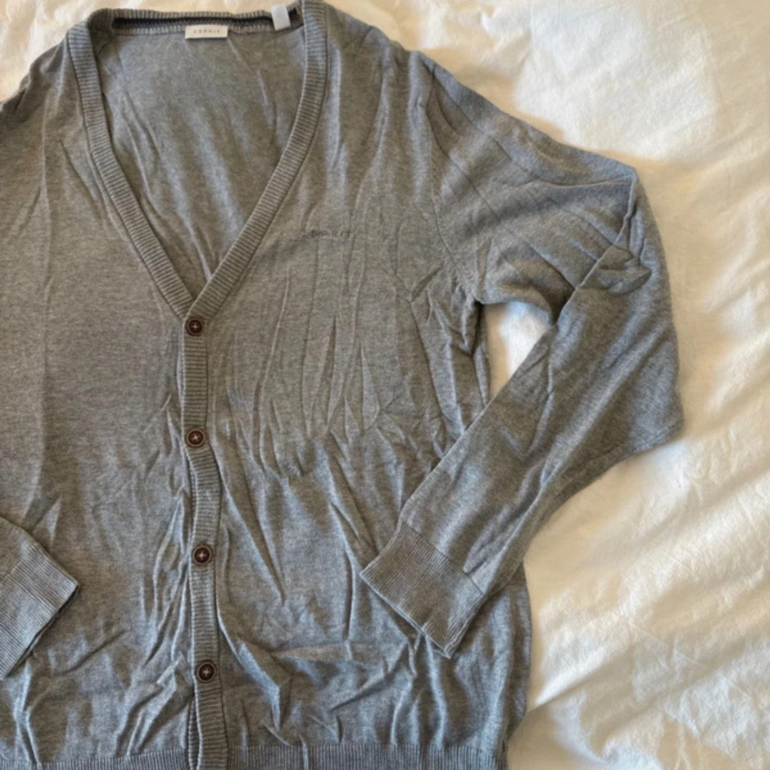 Grå kofta från Esprit med knappar - 3