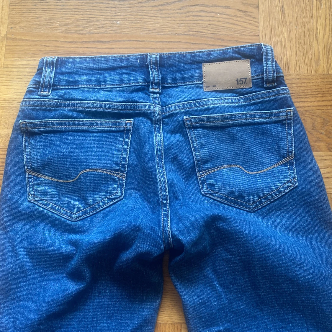 Blå bootcut jeans från 157 Paris Core - 2