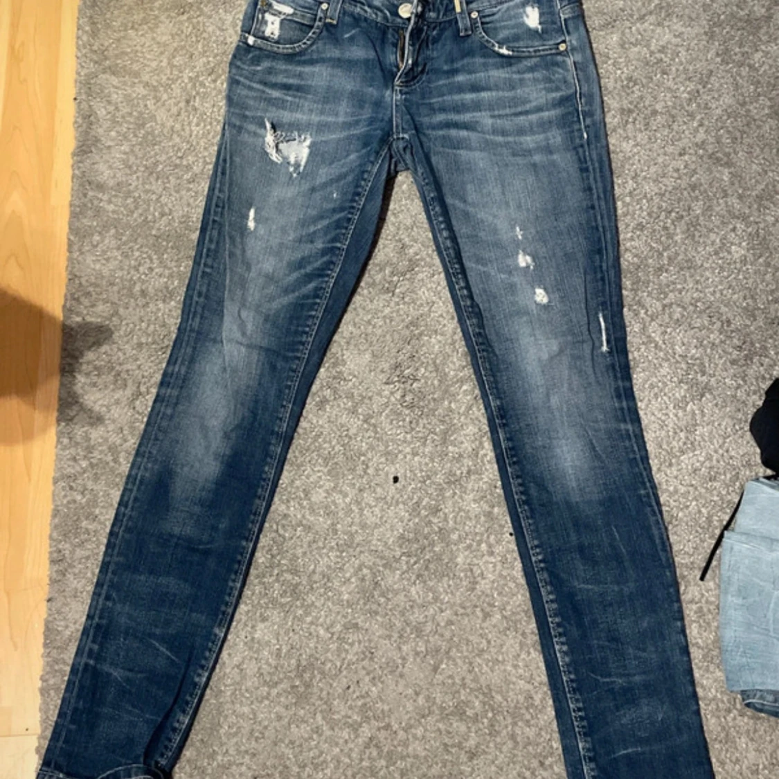 Blå skinny jeans från ONLY