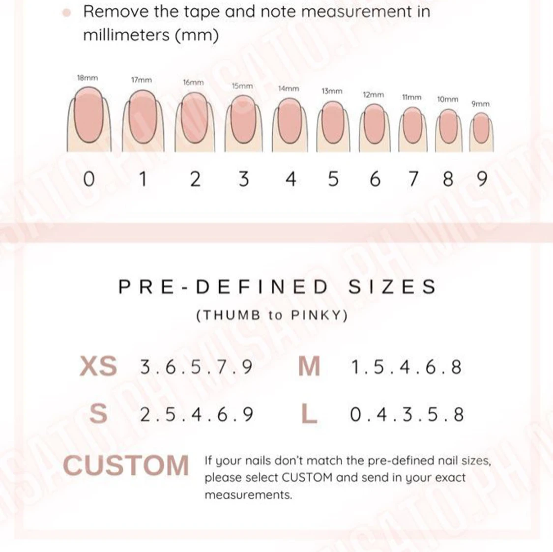 Återanvändbara  press-on naglar💞🖤 - 4