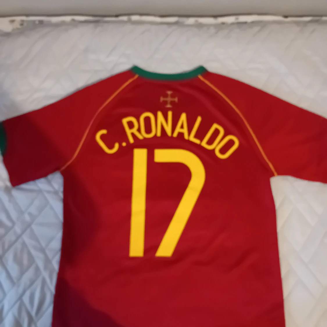 Portugal C. Ronaldo 17 Nike fotbollströja - 1
