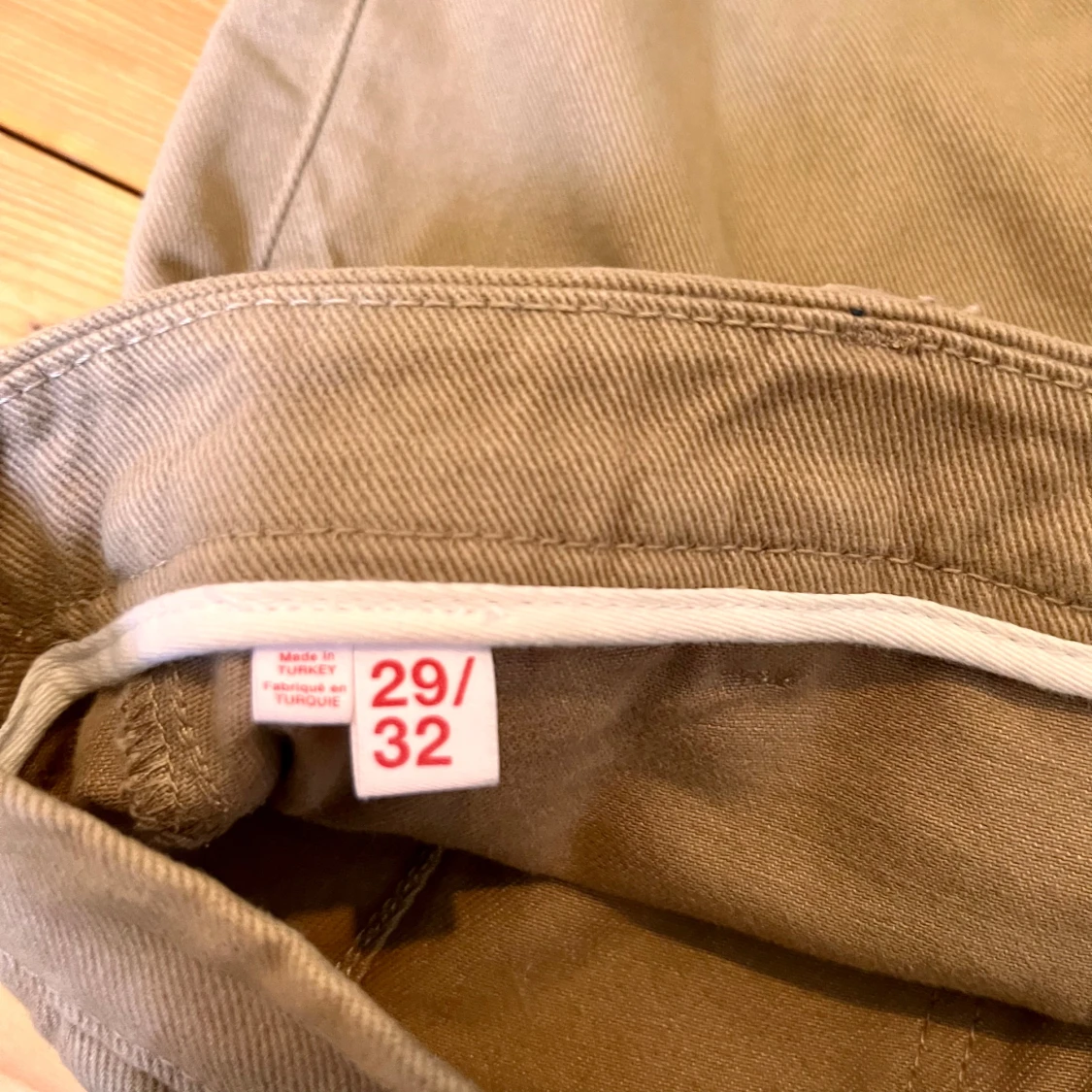 Beiga byxor från Knowledge Cotton - 3