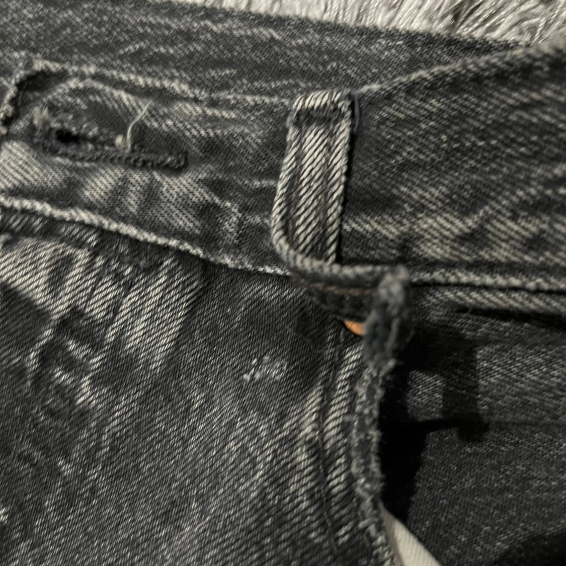 Levi's 501 svarta jeans W30 L32 - 3