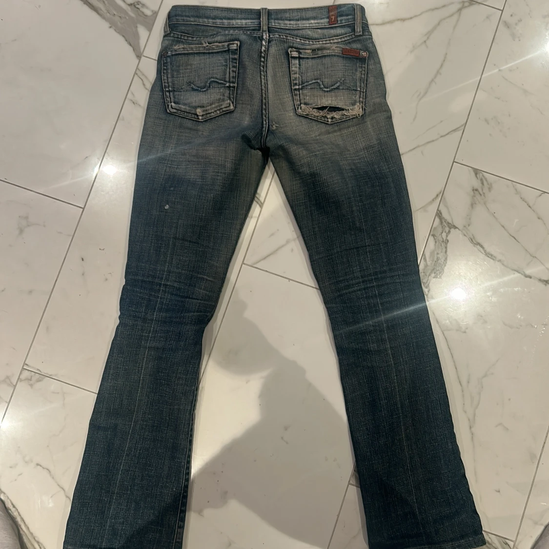 Blå jeans från 7 for All Mankind - 1