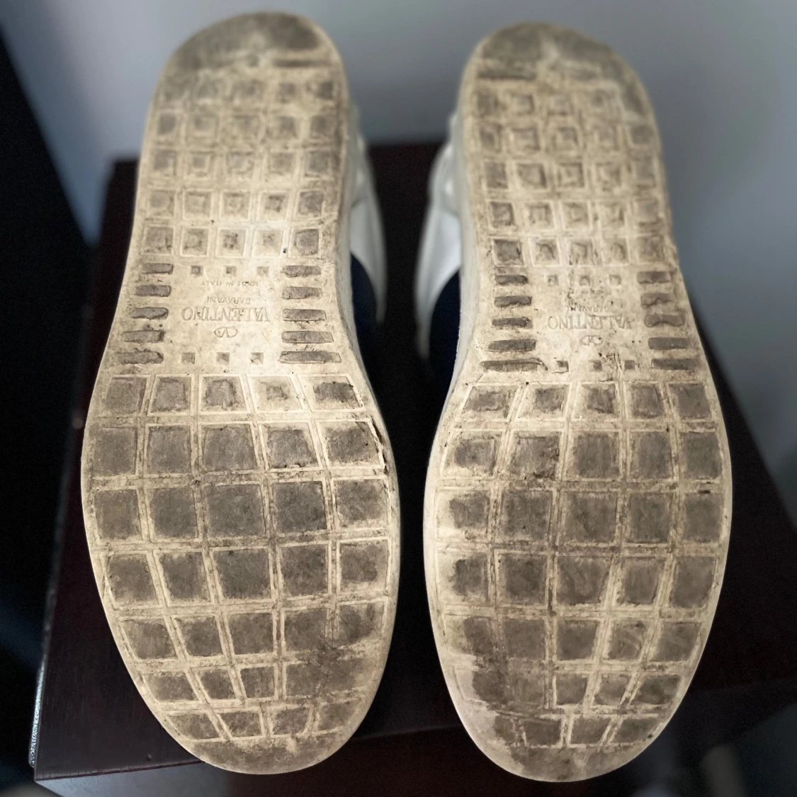 Valentino open blå metallic  - 3