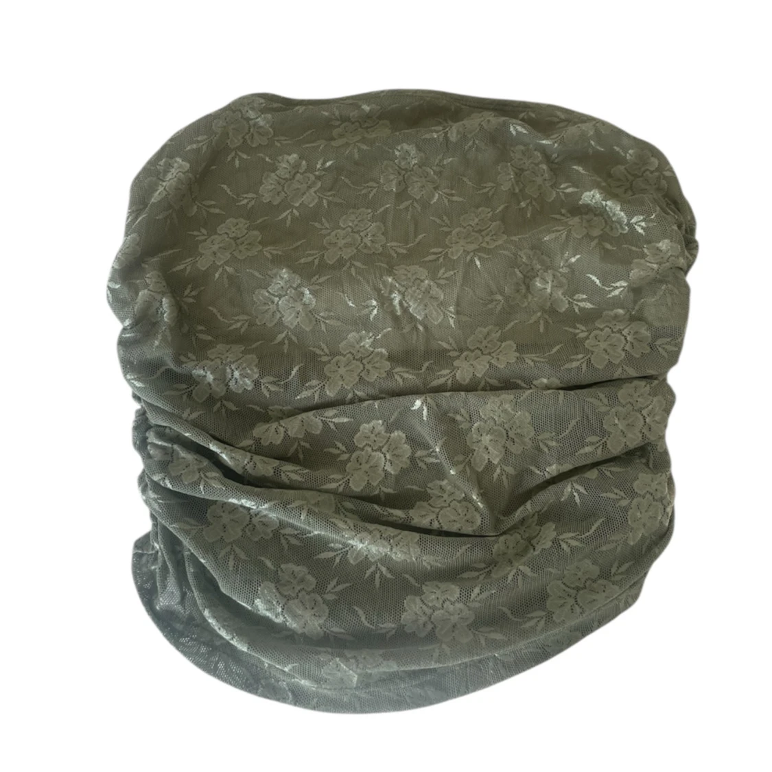 Grön blommig topp - 2