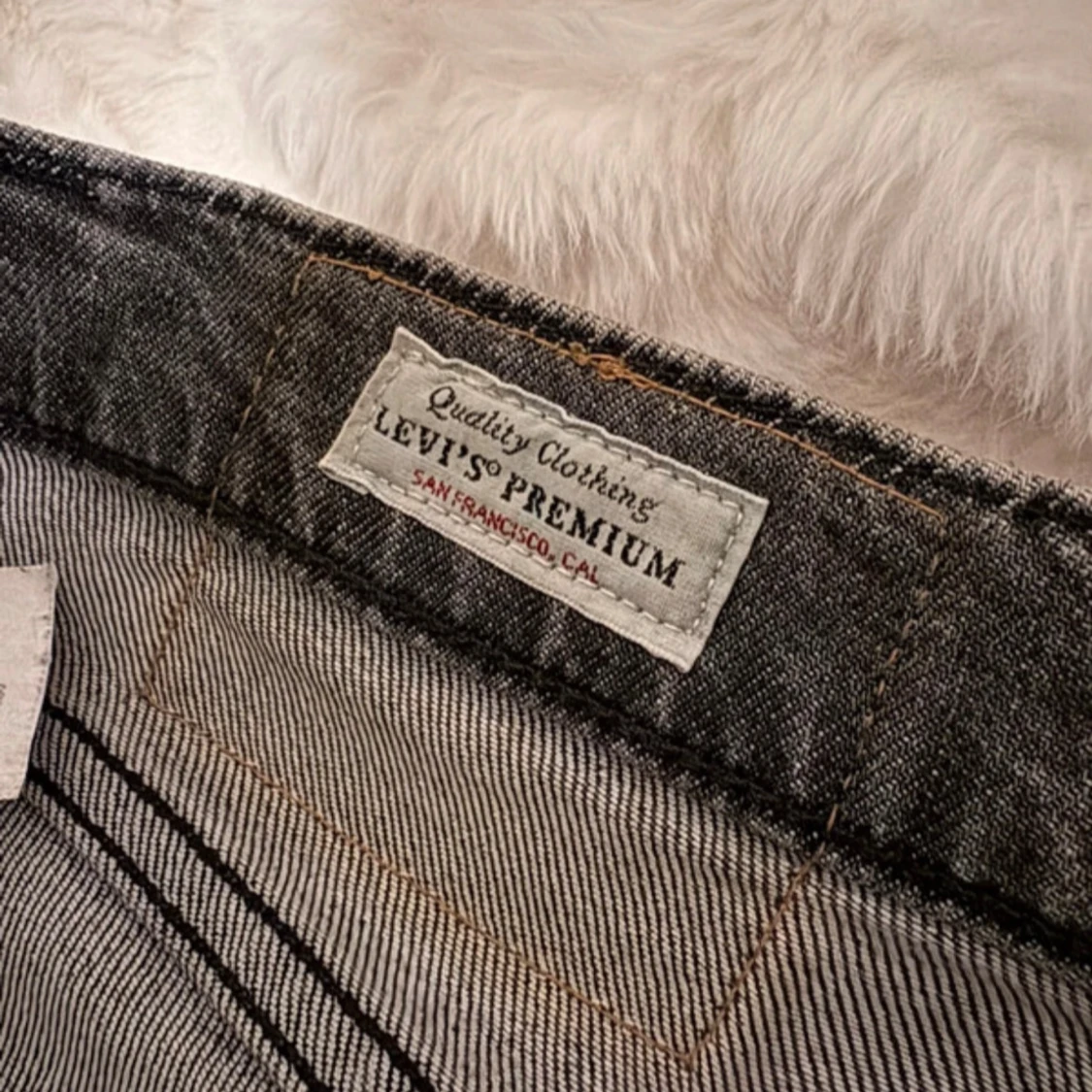 Grå Levi's 511 jeans - 1