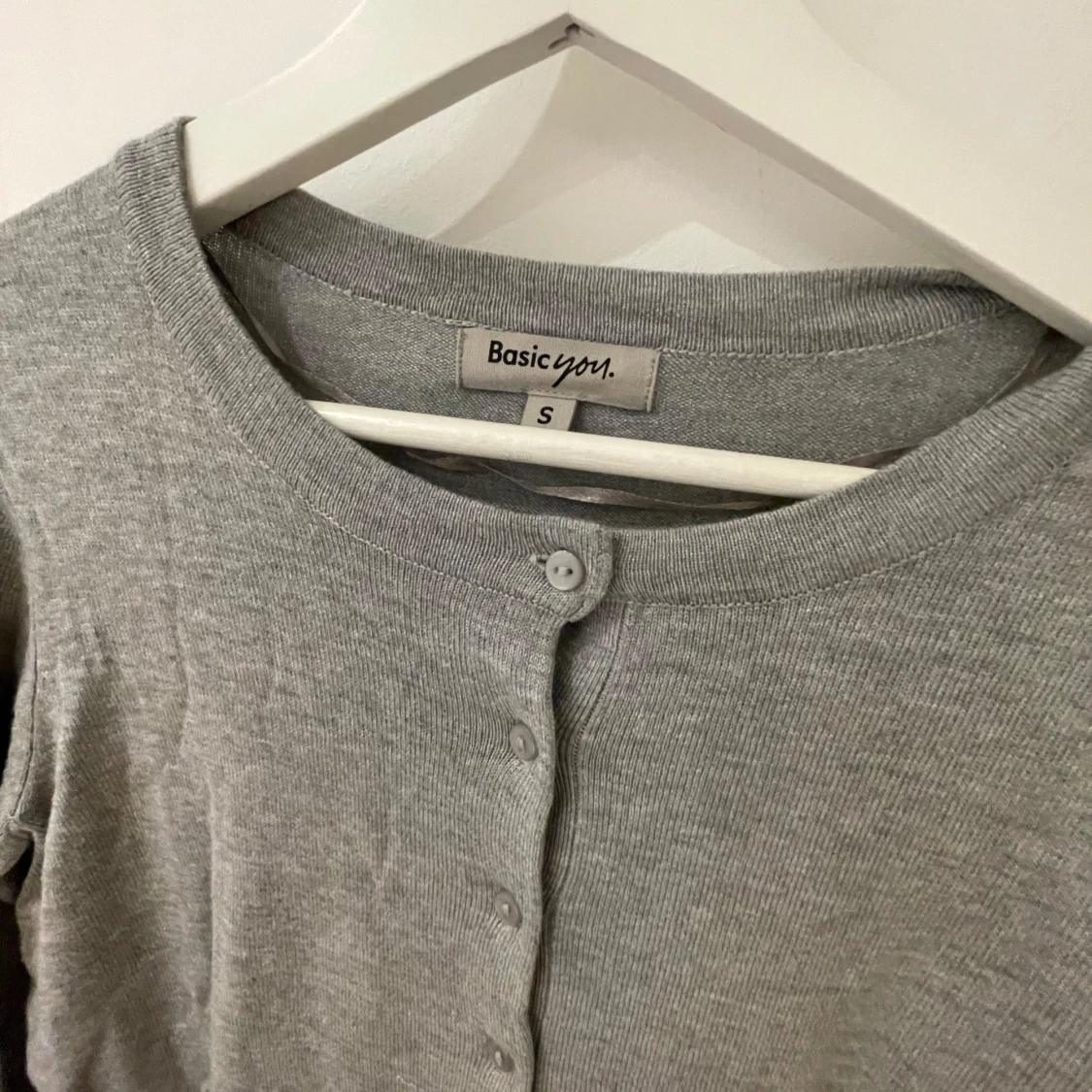 Grå kofta från Basic You - 1
