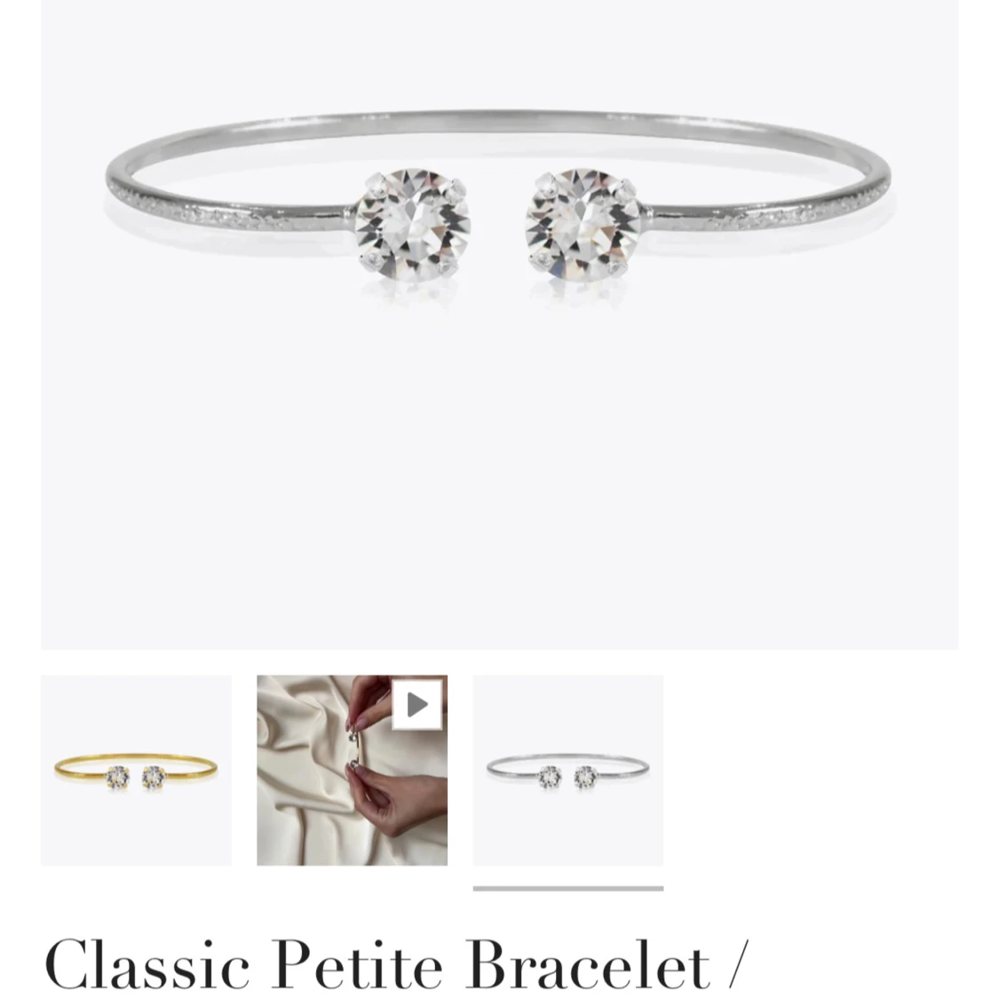 Classic Petite Armband från Caroline Svedbom