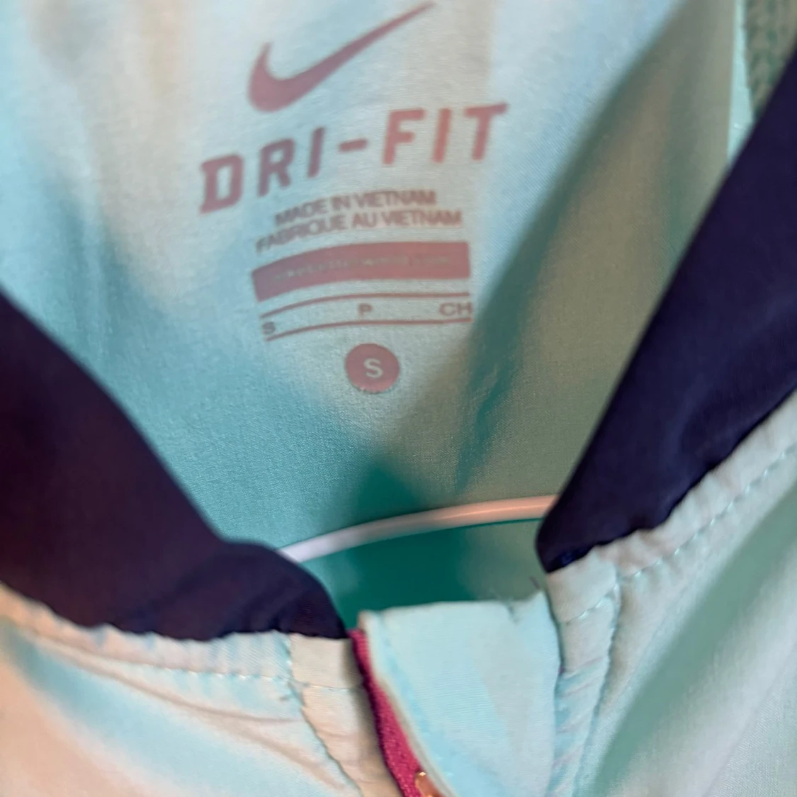 Nike Dri-Fit turkos vindjacka S - 2