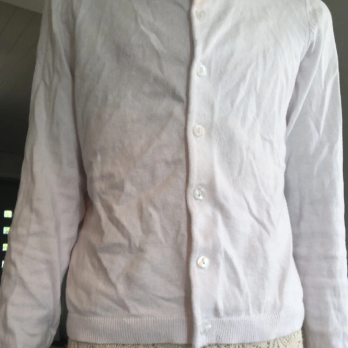 Vit kofta från Basic You i bomull - 2