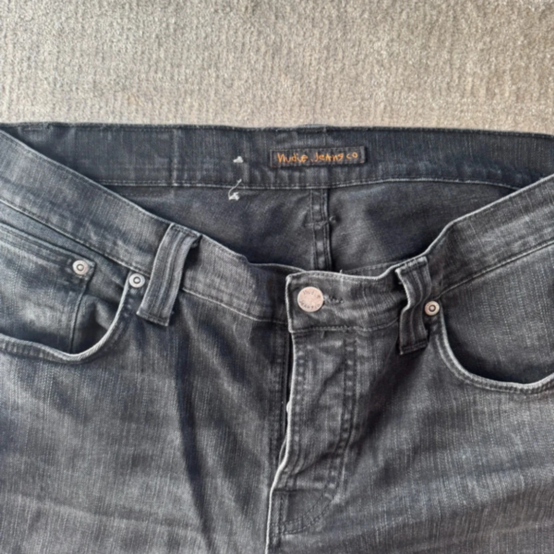 Svarta jeans från Nudie Jeans, 33/34 - 2