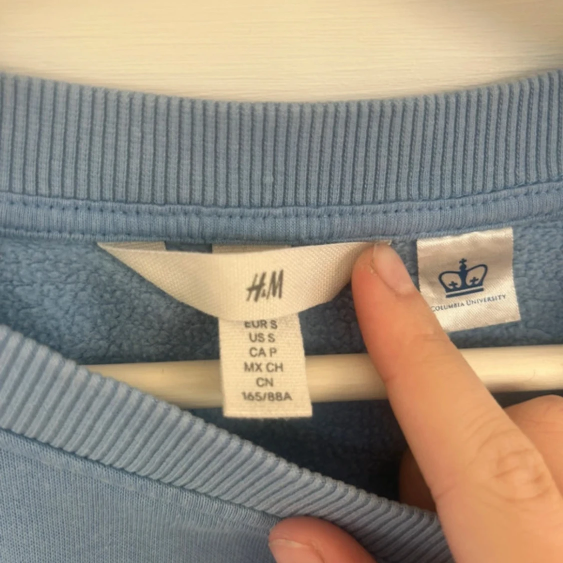 Blå Columbia University tröja H&M - 2